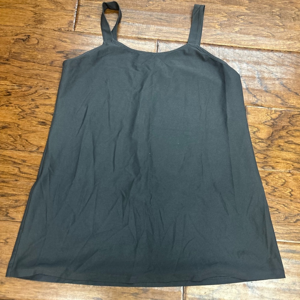 Eileen Fisher minimalist‎ casual gray Camisole